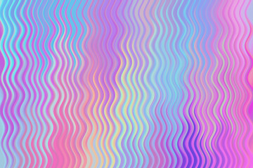 An abstract background featuring vibrant wavy lines of pastel colors