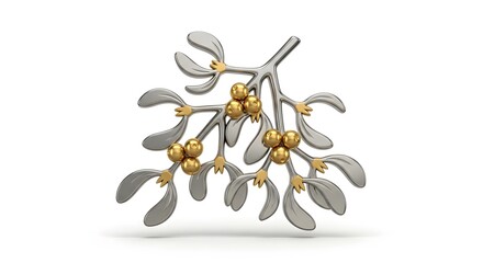 yellow flower isolated on white