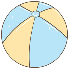 Beach Ball Illustration