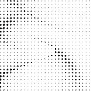 Monochrome Halftone Texture for Modern Graphic Design