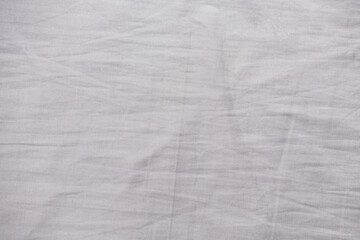 Crumpled sheet in grey with divorces after night out