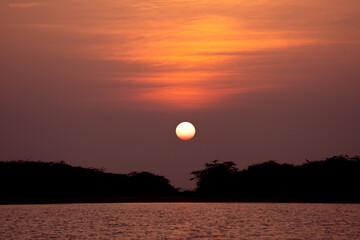 Obraz premium Sunset in the sky