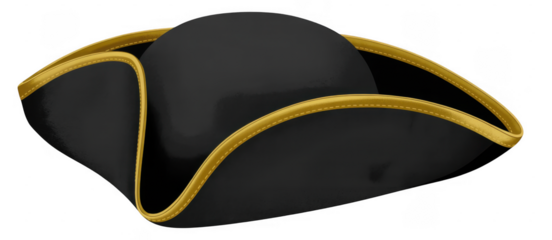 Black and Gold black gold trim curved lines abstract isolated on a transparent background