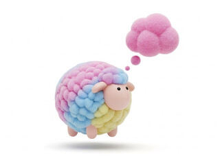 파스텔 양, 꿈꾸는 듯한 귀여운 오브제