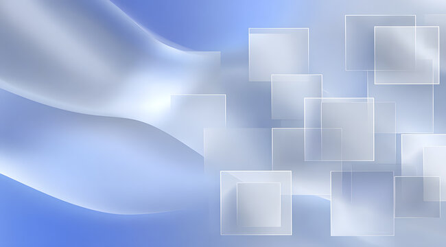abstract blue background with squares