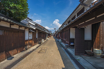 Fototapeta premium 奈良 今井町の風景