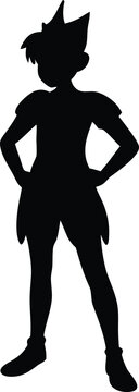 Peter Pan, Fantasy Character Silhouette