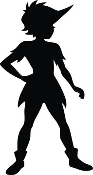 Peter Pan, Fantasy Character Silhouette