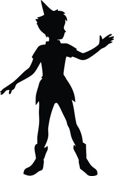 Peter Pan, Lost Boy Silhouette