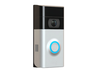 Modern video doorbell, innovative home security technology Isolated Transparent Background, PNG