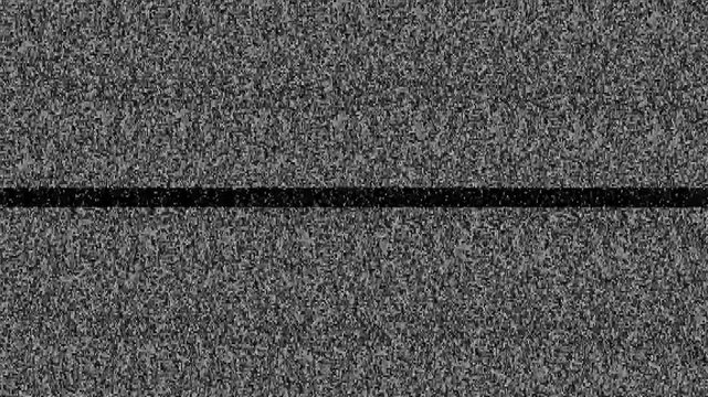 Old Retro TV - Static tv black and white noise caused by bad signal reception. TV snow or noise background. Seamless Glitch VHS for tv analog error effect overlay.
