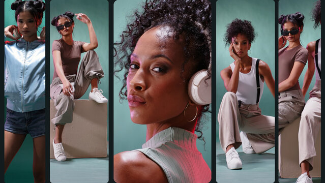 Smooth Split Media Slides