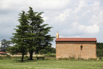 Chapel Saint-Roch in Bagnols, Beaujolais, France