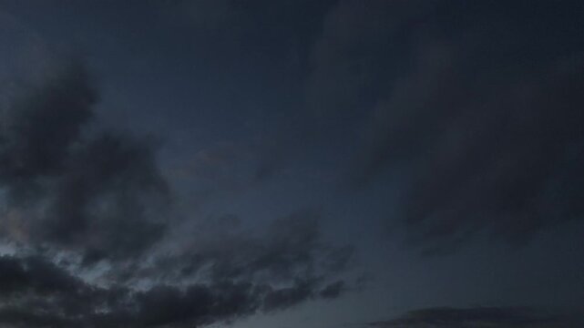 An incredible dusk sky with beautiful cirrocumulus clouds