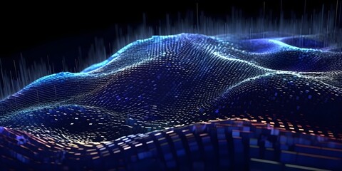 abstract blue background