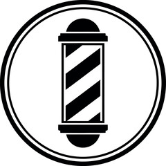 vector illustration of a black and white icon