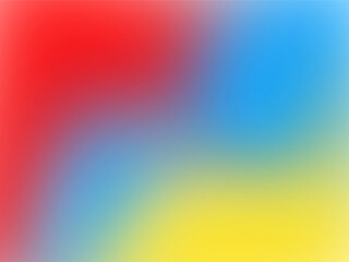 Red blue yellow gradient background, minimalist background use for app design, poster and template