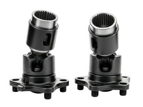 Pair of automotive steering rack parts