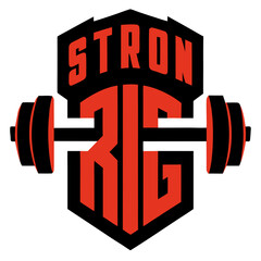 Strong gym logo