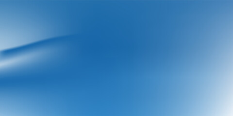 Blue noise gradient background. Navy grainy texture gradation cover. Christmas soft cold transition. Fresh banner template. Horizontal blur cover Vector illustration.