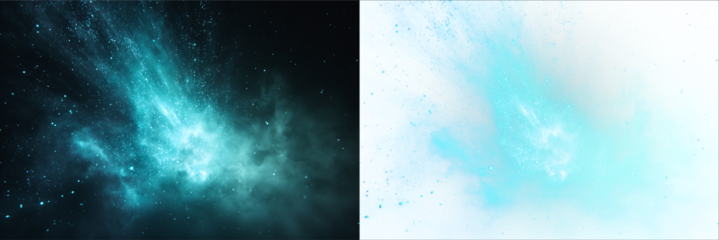 PNG Cosmic Light Beam with Radiant Glow Isolated for Visual Overlay