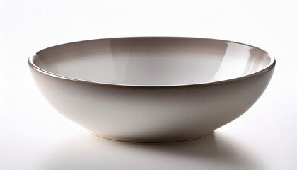 empty white ceramic bowl