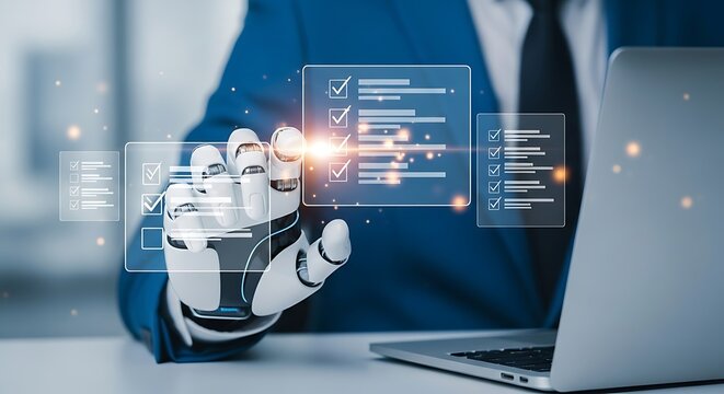 Ai and robotic automation in business task management