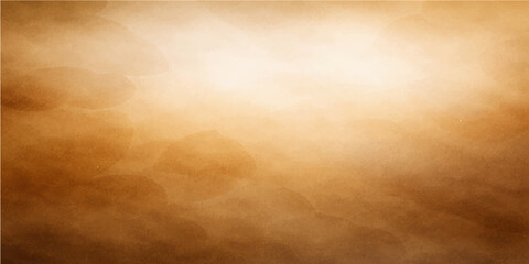 Fototapeta premium A worn and stained brown vintage parchment sheet features a grunge old paper texture with an aged sepia pattern for an antique blank page backdrop design