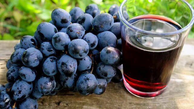 Resveratrol supplements and homeopathy. Selective focus.