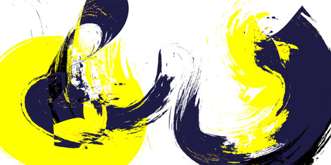 yellow and black abstract background. leopard water color design.