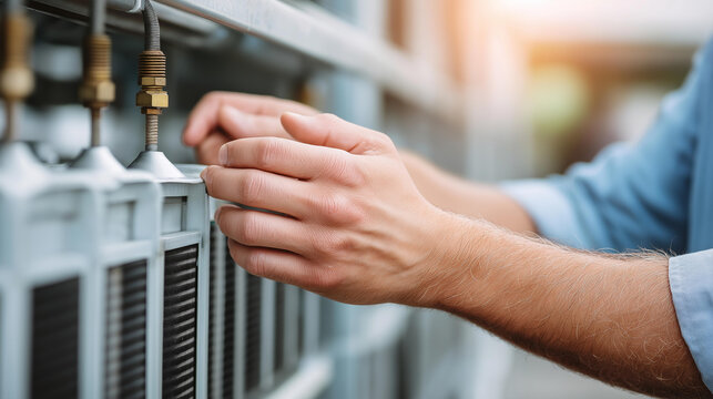 Focus on heat exchanger section of condenser units for peak performance, concept condenser units heat exchanger maintenance, performance optimization peak efficiency component insp