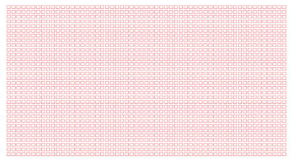 Vibrant red square grid pattern on a clean white background, offering a bold and modern visual element for creative projects.