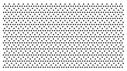 Intricate black dot pattern forming a subtle geometric texture on a white background, perfect for sophisticated graphic design applications.