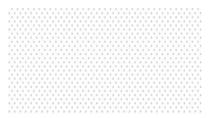 Abstract pattern of small crescent shapes in a repeating grid, subtle gray design element on a clean white background