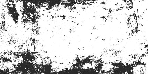 Fototapeta premium Distressed Black Grunge Background Texture Vector Abstract rough overlay texture, black on white background, EPS10.