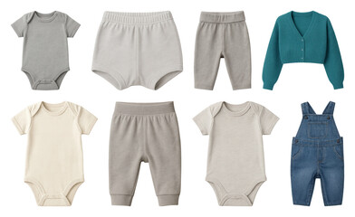 Assorted baby clothing collection