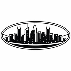 Fototapeta premium new york city skyline