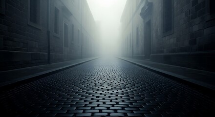 Mystical alleyway illumination