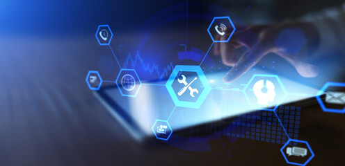 Digital Support Services and Technology Tools for Global Maintenance.