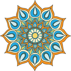 Floral Mandala Design