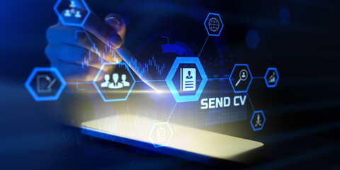 HR Recruitment and Job Application Automation with Send CV Digital Interface.
