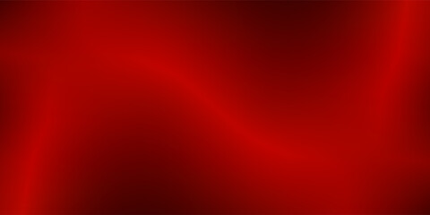 Dark red gradient background. Abstract smooth hot color gradation wallpaper. Vibrant intense blurred backdrop for banner, poster, leaflet, brochure, booklet. Fiery red orange overlay. Vector