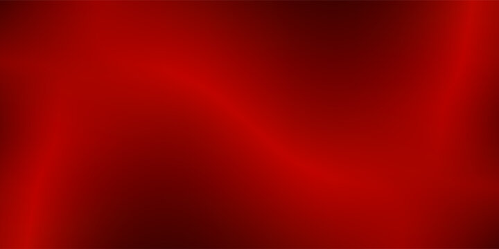 Dark red gradient background. Abstract smooth hot color gradation wallpaper. Vibrant intense blurred backdrop for banner, poster, leaflet, brochure, booklet. Fiery red orange overlay. Vector