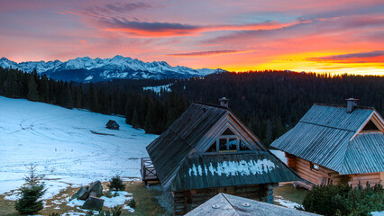 Zimowy krajobraz © Marek