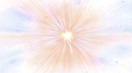 Starburst Flash Png With Expanding Flare Rays Isolated