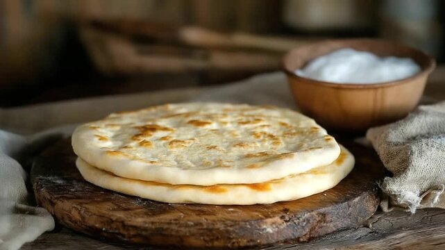 traditional greenland flatbread bannock video