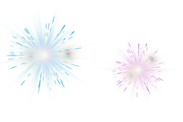 Obraz premium Colorful Firework Starburst Abstract Background with Radiant Light