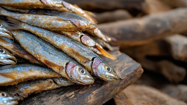 nipisaq dried capelin fish greenland traditional food video