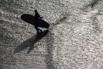silhouette of a girl in the UK