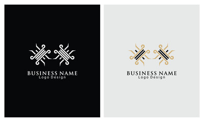 vector logo business image, business company logo design
